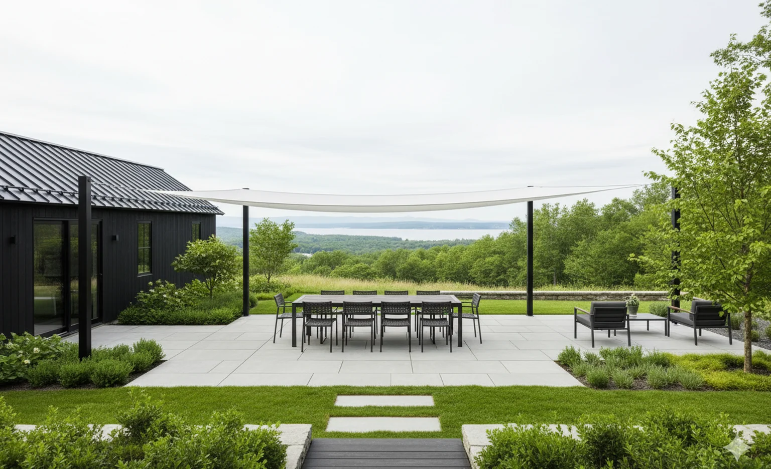 Terrace and outdoor dining